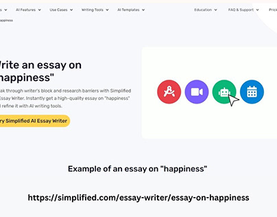 happiness essay writer