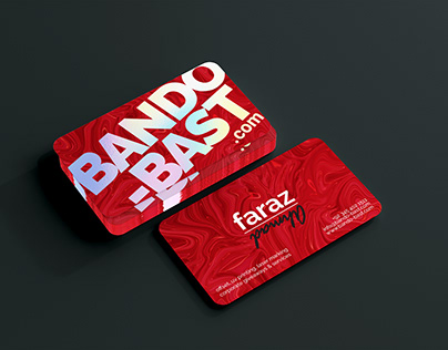 Business Card Design for Bando-Bast