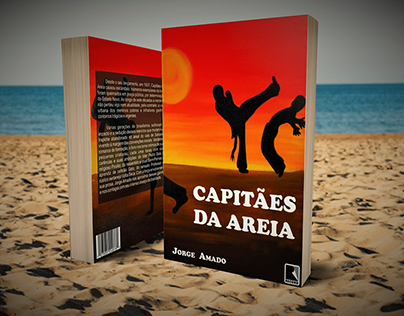 Redesign da Capa do livro - Capitães da Areia
