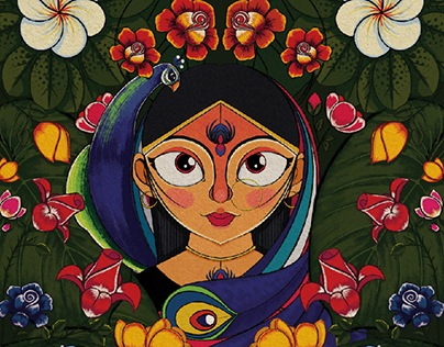 Bangladeshi Folk Art Projects | Photos, videos, logos, illustrations and  branding on Behance
