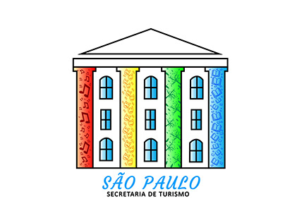 Logo para ministério de turismo de São Paulo