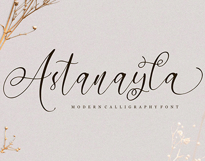 Astanayla - Free Font