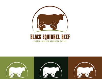 Cattle farm logo