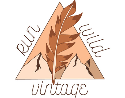 Run Wild Vintage Logo