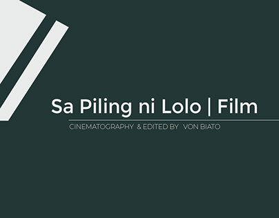 Sa Piling ni Lolo | Short Film Trailer
