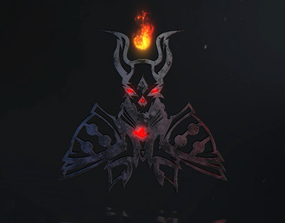 3D Logo Demon King