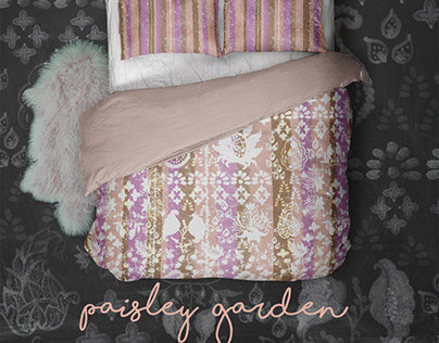 Paisley Garden- Home textiles