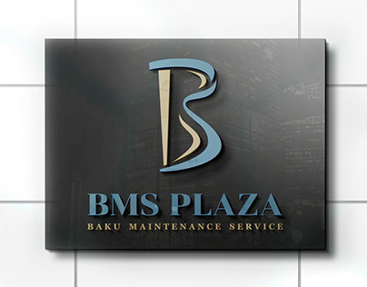 BMS Plaza logo design