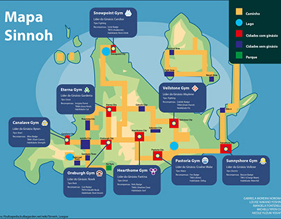 Project thumbnail - Mapa Sinnoh de Pokémon | Infográfico