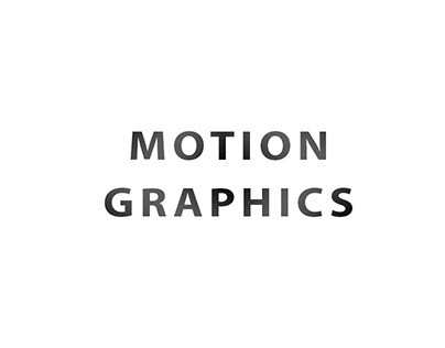Show real Motion Graphics