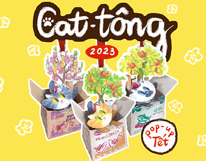 Cat-tông pop-up box Tết 2023 - /Cotton Pop/