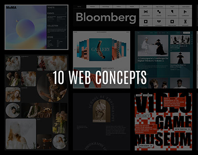 Web concepts and redesign some sites
