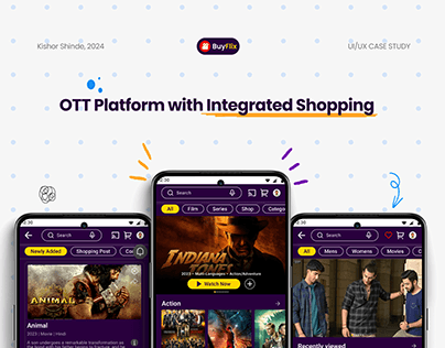 OTT Platform with Integrated Shopping