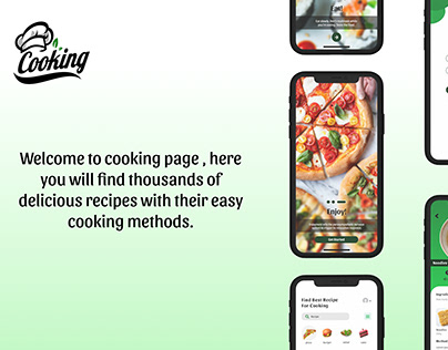 Cooking recipes mobile app version