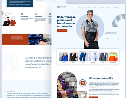 Amalfis - Website design