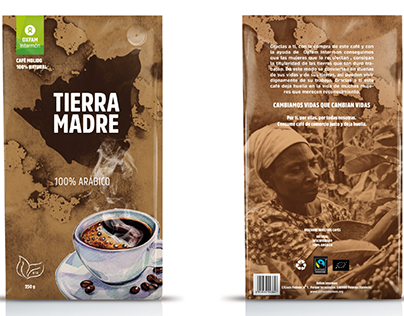 Packaging redesign, Intermón Oxfam