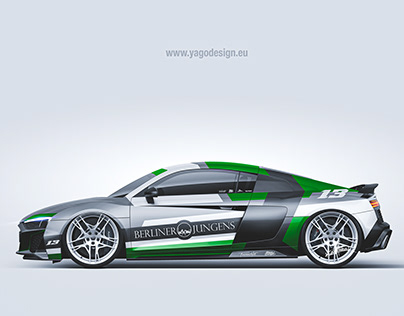 Audi R8 Livery Design by Yagodesign