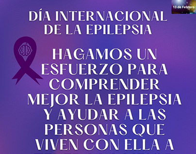 Dia internacional de la epilepsia
