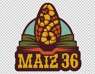 “MAÍZ 36″ Diseño de logotipo y algunos usos.