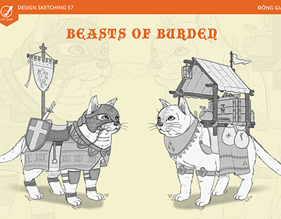 Beasts of Burden - Design Sketching Project