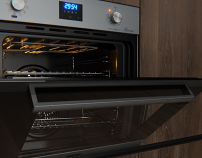 Animção 3D do lançamento do forno Dako Gourmet