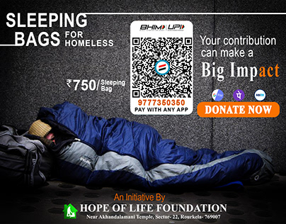 Sleeping Bag for Homeless
