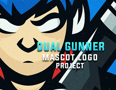 Dual Gunner Mascot/Esports Logo Project