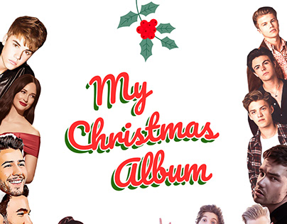 Compilation Album Art 'My Christmas Album'