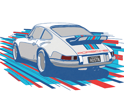 Porsche Drawings