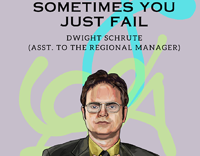 office Dwight schrute poster