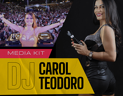Project thumbnail - Media Kit DJ Carol Teodoro
