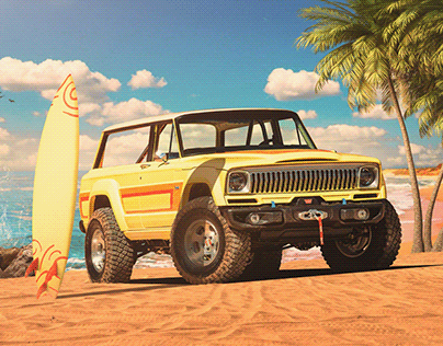 Project thumbnail - Jeep Cherokee 1978 4xe Concept