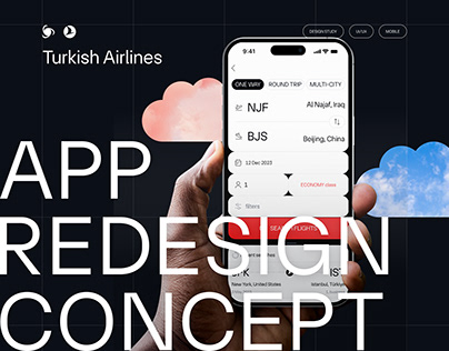 Turkish Airlines Mobile App Redesign Concept