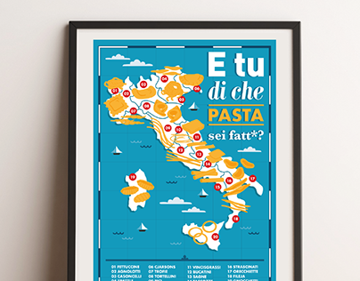 Italian Pasta Map