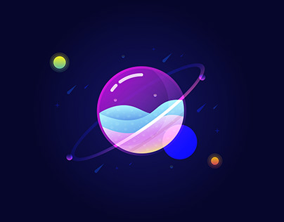 illustrator - Planet