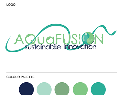 Project thumbnail - Logo Design: AquaFusion
