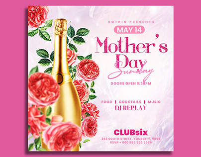 Mothers Day Flyer Template