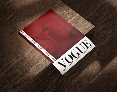 VOGUE/ brochure design