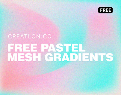Free pastel mesh gradients