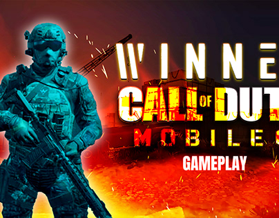 YouTube Call of Duty mobile - Cover Design