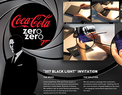Coke Zero "Blacklight" DM