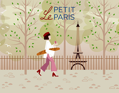 Le Petit Paris Bakery Branding
