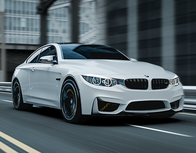 Project thumbnail - BMW M4 coupe | Full CGI