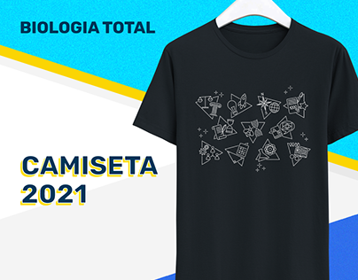 Biologia Total: Camiseta 2021 | Ilustração