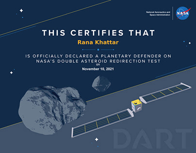 رنا خطار - Planetary Defender - NASA