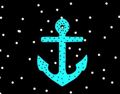 Polka dot anchor