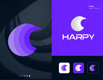 Harpy, Ai, Software, Agency, Company Logo Design