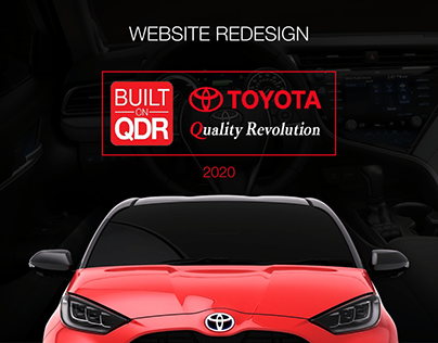 Toyota India Website - Re Design