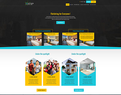 Together Your Home Web Design
