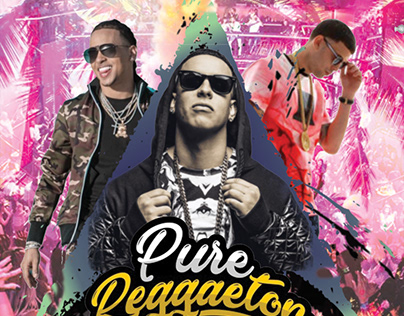 Pure Reggaeton Flyer